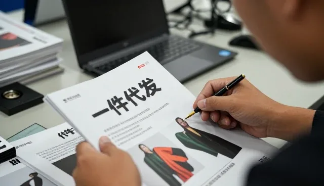 厂房车间中的一件代发优势展示